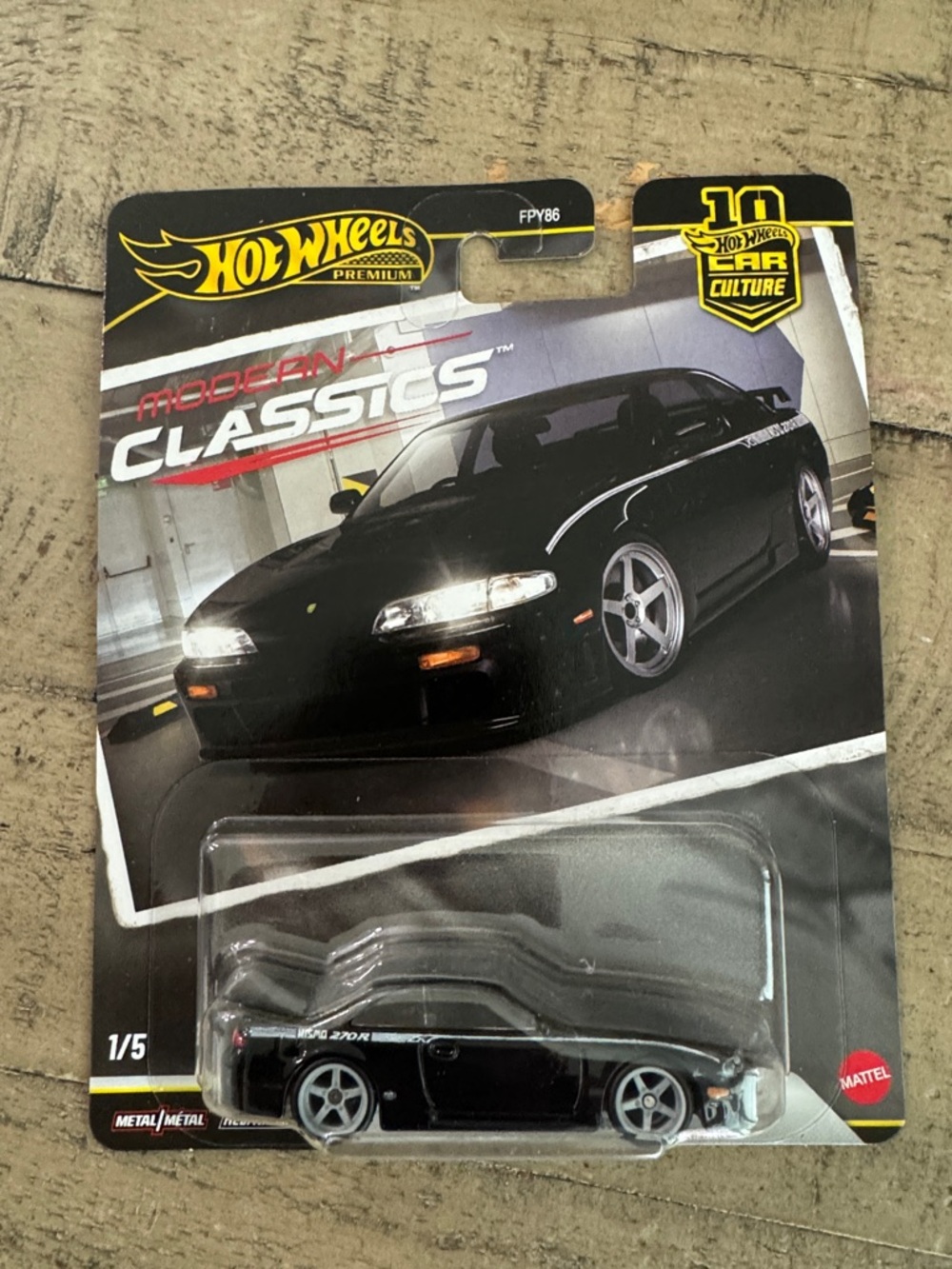 Hot Wheels Modern Classics 1994 Nismo 270R (S14) - Black